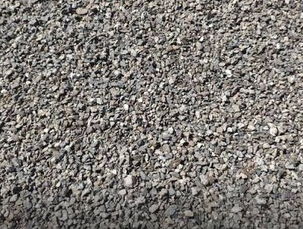 Pila de chispa, piedra triturada fina para construcción